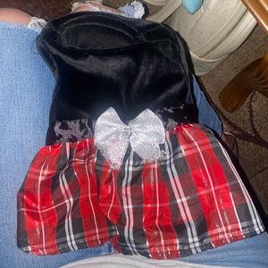 Christmas dress for small dog